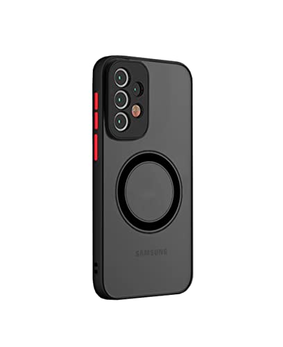 Doowear Galaxy A23 5G Hülle magnetisch [unterstützt Magsafe Ladegerät] Kabellos, kratzfest, stoßfest, matt, transparent, vollständiger Kameraschutz, schlank, dünn, Telefonabdeckung für Samsung Galaxy von Doowear
