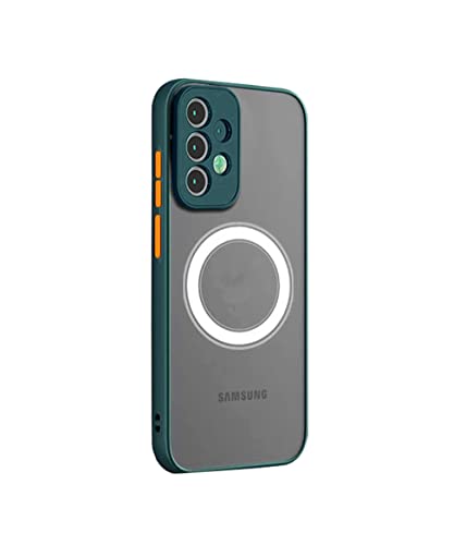 Doowear Galaxy A53 5G Hülle magnetisch [unterstützt Magsafe Ladegerät] Kabellos, kratzfest, stoßfest, matt, klar, vollständiger Kameraschutz, schlank, dünn, Telefonabdeckung für Samsung Galaxy A53 5G, von Doowear