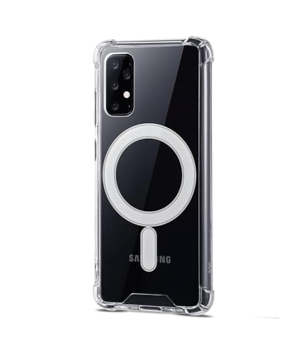 Doowear Schutzhülle für Galaxy A23 5G, magnetisch, kompatibel mit Magsafe, kabellos, kratzfest, stoßfest, matt, klar, vollständiger Kameraschutz, schlank, dünn, Handyhülle für Samsung Galaxy A23 5G von Doowear