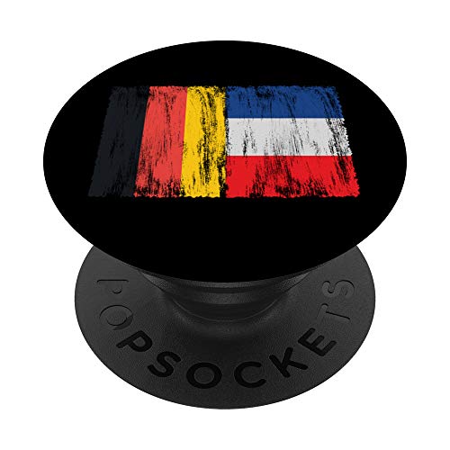 Deutschland und Frankreich France Französisch Fahne Flaggen - PopSockets Ausziehbarer Sockel und Griff für Smartphones und Tablets Deutschland und Frankreich France Französisch Fahne Flaggen - PopSockets Ausziehbarer Sockel und Griff für Smartphones und Tablets von Doppelte Staatsbürgerschaft Kleidung und Geschenke