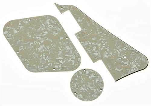 Dopro Aged Pearl LP Pickguard & Rückplatte Schalterplatte Hohlraumabdeckungen für Gibson Les Paul Dopro Aged Pearl LP Pickguard & Rückplatte Schalterplatte Hohlraumabdeckungen für Gibson Les Paul von Dopro