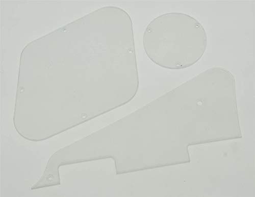 Dopro Clear LP Pickguard Transparente Rückplatte Schalter Hohlraumabdeckungen für USA Gibson Les Paul Dopro Clear LP Pickguard Transparente Rückplatte Schalter Hohlraumabdeckungen für USA Gibson Les Paul von Dopro