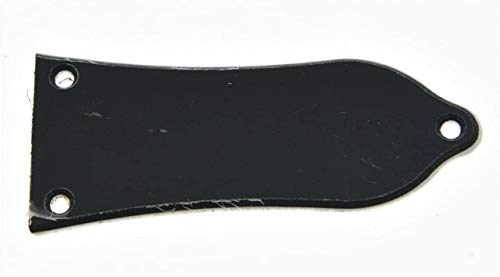 Dopro Halsspannstab-Abdeckung, 2-lagig, für Epiphone Style Les Paul LP (3 Löcher), Weiß / Schwarz von Dopro