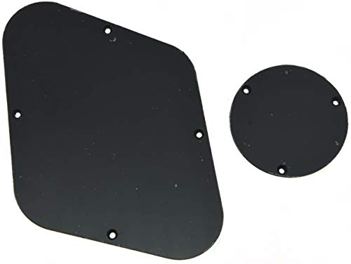 Dopro LP Rücksteuerplatte Schalterplatte Hohlraumabdeckung für USA Les Paul Solid Schwarz 1-lagig Dopro LP Rücksteuerplatte Schalterplatte Hohlraumabdeckung für USA Les Paul Solid Schwarz 1-lagig von Dopro