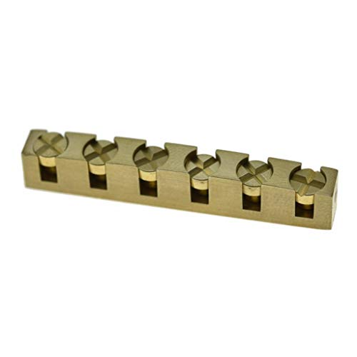 Dopro Northwest Guitars Gitarrensattel, höhenverstellbar, Messing, für Gibson Les Paul/LP SG E-Gitarre Dopro Northwest Guitars Gitarrensattel, höhenverstellbar, Messing, für Gibson Les Paul/LP SG E-Gitarre von Dopro