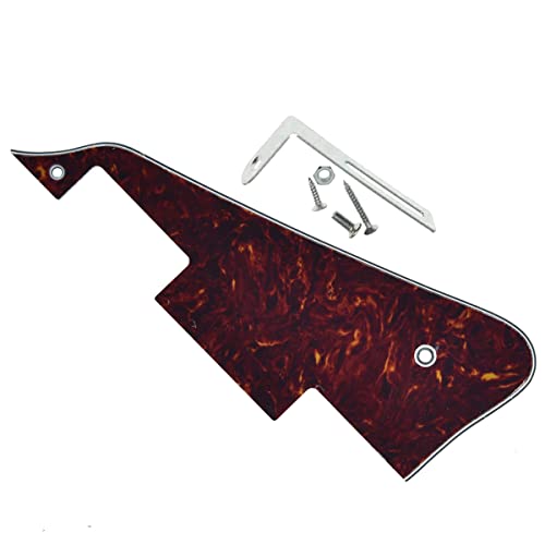 Dopro Vintage Tortoise LP Gitarren-Pickguard mit Chromhalterung für Epiphone Les Paul Dopro Vintage Tortoise LP Gitarren-Pickguard mit Chromhalterung für Epiphone Les Paul von Dopro