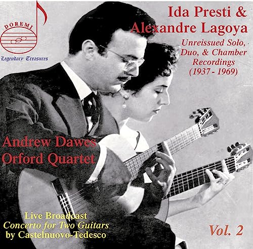 Ida Presti & Alexandre Lagoya Live, Vol.2 von Doremi (Naxos Deutschland Musik & Video Vertriebs-)