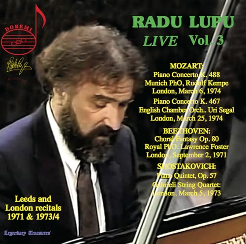Radu Lupu: Live, Vol. 3 von Doremi (Naxos Deutschland Musik & Video Vertriebs-)