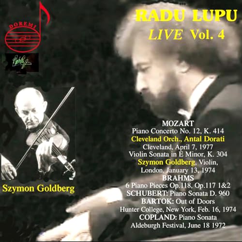 Radu Lupu: Live, Vol. 4 von Doremi (Naxos Deutschland Musik & Video Vertriebs-)