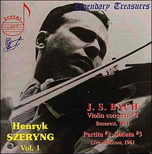 Szeryng Vol.1/Bach von Doremi *classic*