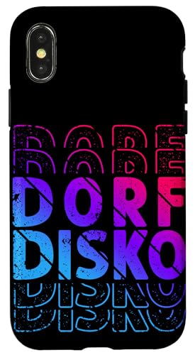 DORF DISKO Dorfdisko Hülle für iPhone X/XS DORF DISKO Dorfdisko Hülle für iPhone X/XS von Dorfdisko Motiv