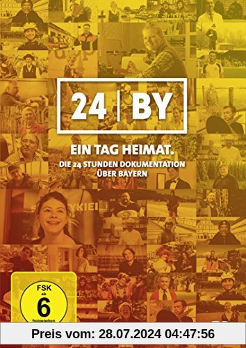 24 BY - 24 Stunden Bayern. Ein Tag Heimat. [7 DVDs] von Doris Dörrie