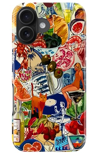 DorisMax Schutzhülle für iPhone 16 Plus, kompatibel mit kabellosem Laden, doppellagige Hartschale + Silikonhülle, stoßfeste Schutzhülle mit niedlichen Designs für Frauen, Europäische Sommercollage DorisMax Schutzhülle für iPhone 16 Plus, kompatibel mit kabellosem Laden, doppellagige Hartschale + Silikonhülle, stoßfeste Schutzhülle mit niedlichen Designs für Frauen, Europäische Sommercollage von DorisMax