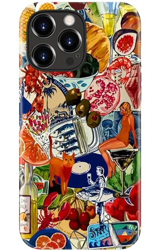 DorisMax Schutzhülle für iPhone 16 Pro, kompatibel mit kabellosem Laden, doppellagige Hartschale + Silikonhülle, stoßfeste Schutzhülle mit niedlichen Designs für Frauen, Europäische Sommercollage DorisMax Schutzhülle für iPhone 16 Pro, kompatibel mit kabellosem Laden, doppellagige Hartschale + Silikonhülle, stoßfeste Schutzhülle mit niedlichen Designs für Frauen, Europäische Sommercollage von DorisMax