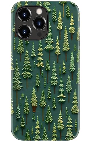 DorisMax Schutzhülle für iPhone 16 Pro – kabelloses Laden kompatibel – zweilagige Hartschale + Silikonhülle – stoßfeste Schutzhülle mit niedlichen Designs für Frauen – bestickter Wald DorisMax Schutzhülle für iPhone 16 Pro – kabelloses Laden kompatibel – zweilagige Hartschale + Silikonhülle – stoßfeste Schutzhülle mit niedlichen Designs für Frauen – bestickter Wald von DorisMax