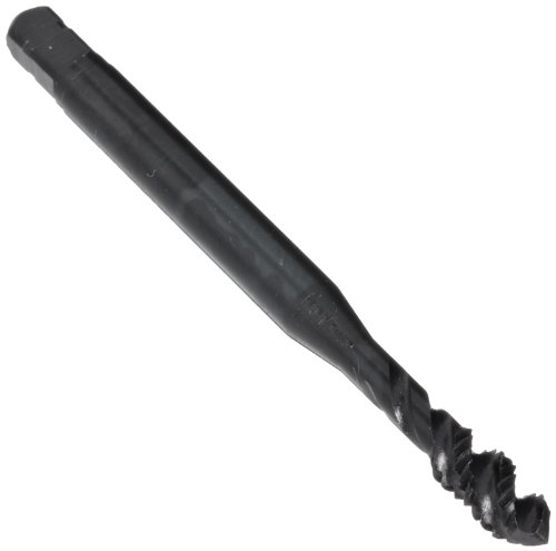 Dachfenster E023 gepudert Metall Stahl Spiral Flute Einfädeln Tippen, Black Oxid Finish, rund mit, quadratisches Ende Schaft, modifizierten Fertigschneider Fase, 2-56, 1 Dachfenster E023 gepudert Metall Stahl Spiral Flute Einfädeln Tippen, Black Oxid Finish, rund mit, quadratisches Ende Schaft, modifizierten Fertigschneider Fase, 2-56, 1 von Dormer