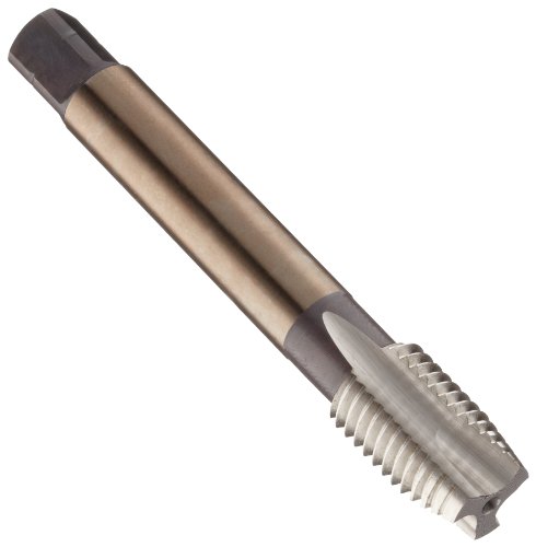 Dormer E000M8 Serie E000 HSS-E-PM Spiralspitzen-Maschinengewindebohrer metrisch mit heller Oberfläche, ISO-Standard, M8 x 1,25 mm Gewinde, 72 mm Länge von Dormer