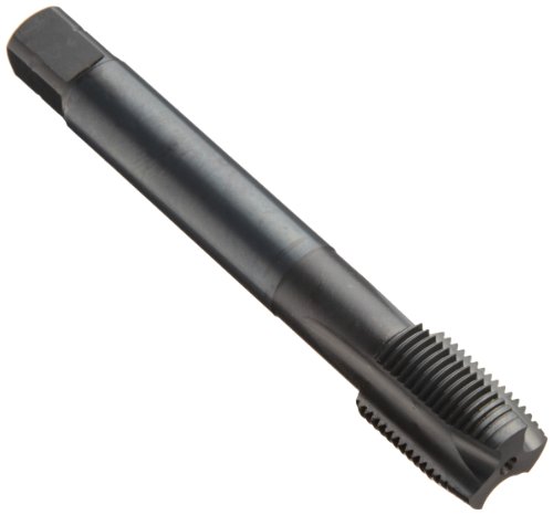 Dormer E0411/4 Serie E041 HSS-E-PM Spiralspitzen-Maschinengewindebohrer BSP(G) mit dampfgehärteter Oberfläche, ISO-Standard, 1/4"-19 Gewinde, 13,157 mm Schnittdurchmesser, 100 mm Länge von Dormer