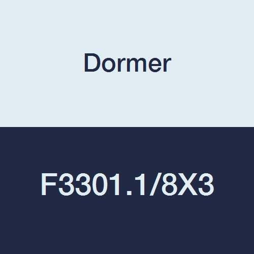 Dormer F3301.1/8X3 Stanzschablone, rund, verstellbar, Split Type, hell, UNF1.1/8, Hochleistungsschnellstahl, Nominal D 28,58 mm, Durchmesser 7,6 cm, Höhe 7/8 Zoll von Dormer