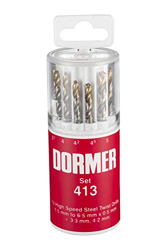 Dormer Jobber Drill Set, Set of 13 von Dormer