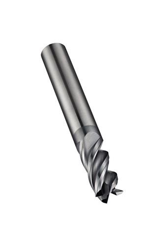 Dormer Schaftfräser S260 D.10mm Gesamt-L.72mm Schneiden-L.22mm HM AlCrN 40Grad von Dormer