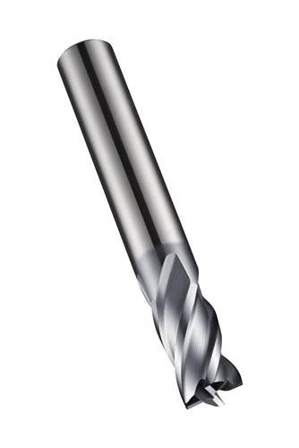 Dormer Schaftfräser S804HA DIN 6527K D.16mm Gesamt-L.82mm Schneiden-L.22mm HM von Dormer