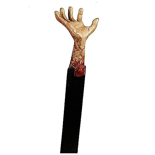 Dormstop 1 Stück Gruselige Hand-Lesezeichen für Halloween-Dekorationen, Horror-Hände-Lesezeichen von Dormstop
