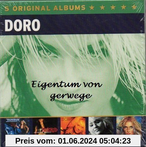 5 Original Albums von Doro