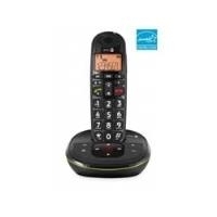 DORO PhoneEasy 105wr - Schnurlostelefon mit Anrufbeantworter + Anruferkennung - DECTGAP - Schwarz (380102) von Doro