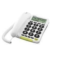 DORO PhoneEasy 312cs - Telefon mit Schnur mit Rufnummernanzeige - weiß DORO PhoneEasy 312cs - Telefon mit Schnur mit Rufnummernanzeige - weiß von Doro