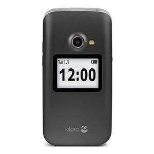Doro 2424 - Mobiltelefon - GSM - 320 x 240 Pixel 3 MP - Silber, Graphite von Doro
