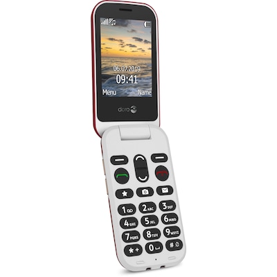 Doro 6060 Mobiltelefon rot von Doro