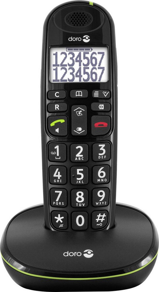 Doro Doro PhoneEasy 110 bk Festnetztelefon Doro Doro PhoneEasy 110 bk Festnetztelefon von Doro