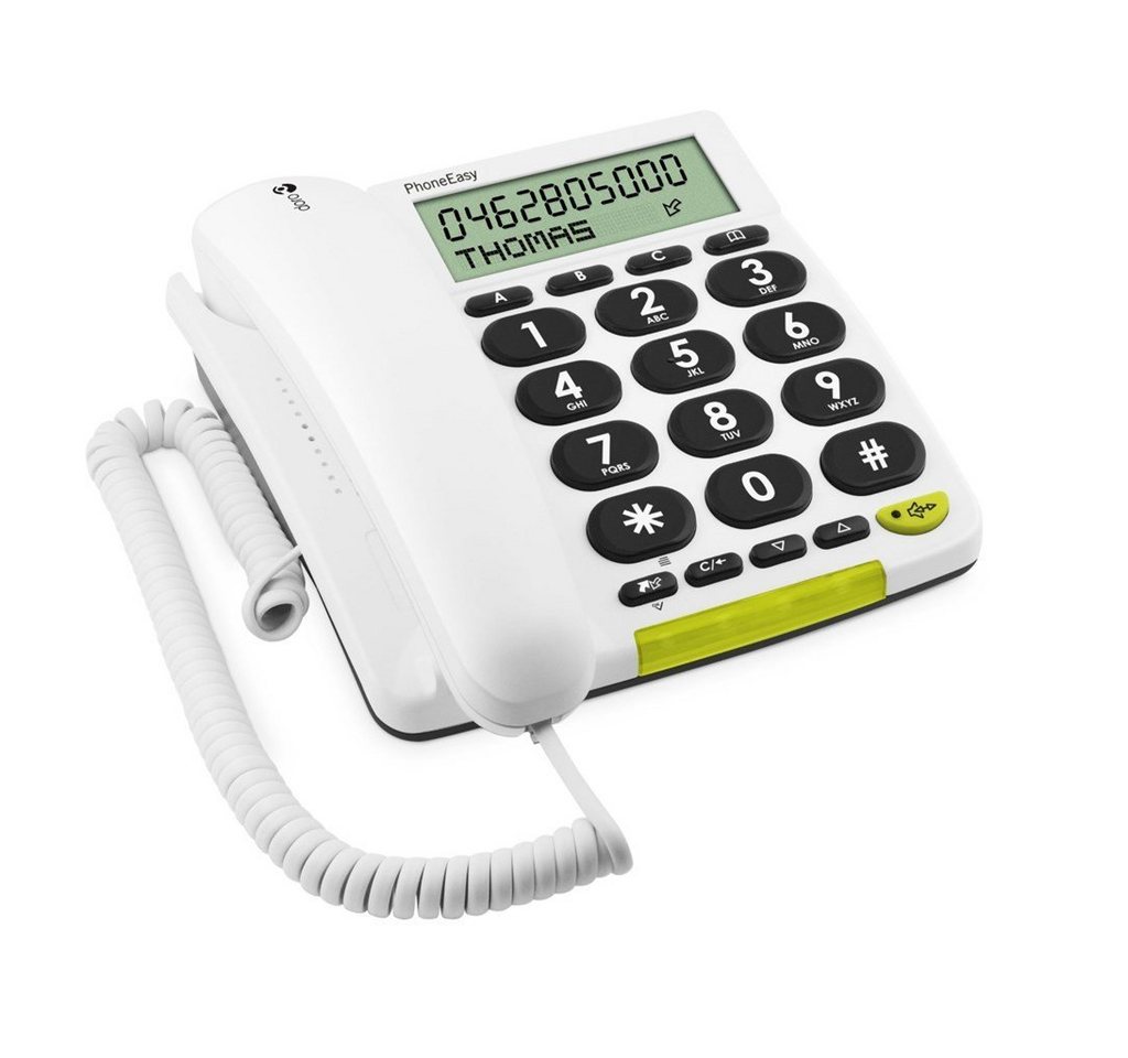 Doro Doro PhoneEasy 312cs Seniorentelefon weiß Festnetztelefon Doro Doro PhoneEasy 312cs Seniorentelefon weiß Festnetztelefon von Doro
