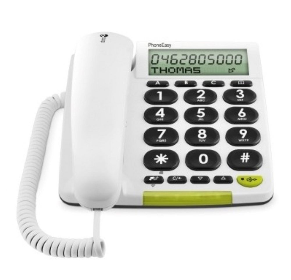 Doro Doro PhoneEasy 312cs Weiss-Grau Telefon Seniorentelefon Doro Doro PhoneEasy 312cs Weiss-Grau Telefon Seniorentelefon von Doro