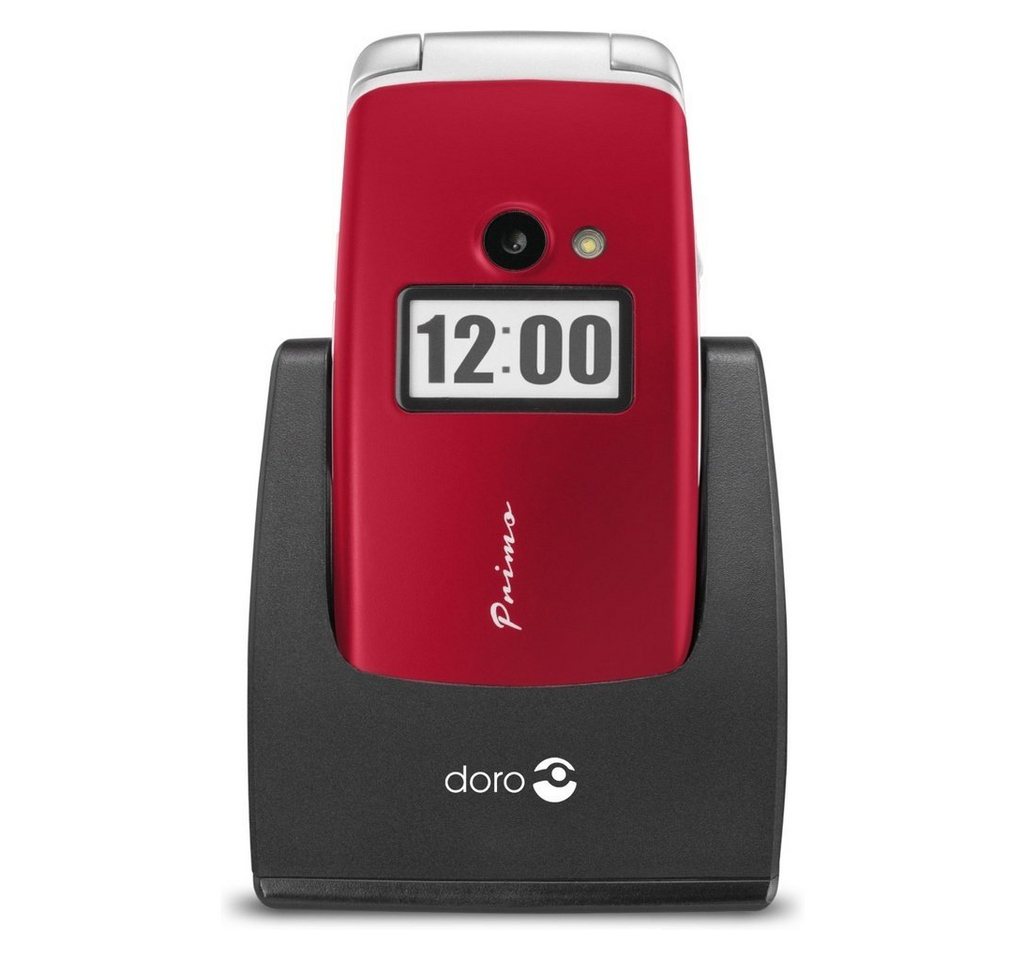 Doro Doro Primo 413 6,1 cm (2.4 Zoll) 115 g Rot Festnetztelefon von Doro