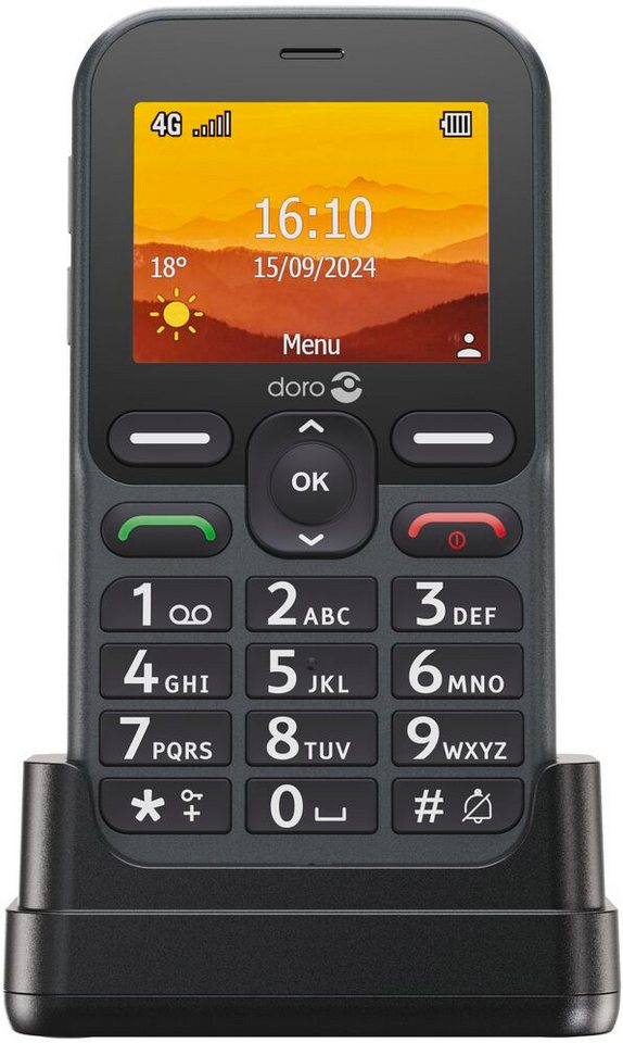 Doro Leva L10 Handy (6,09 cm/2,4 Zoll, 2 MP Kamera) von Doro