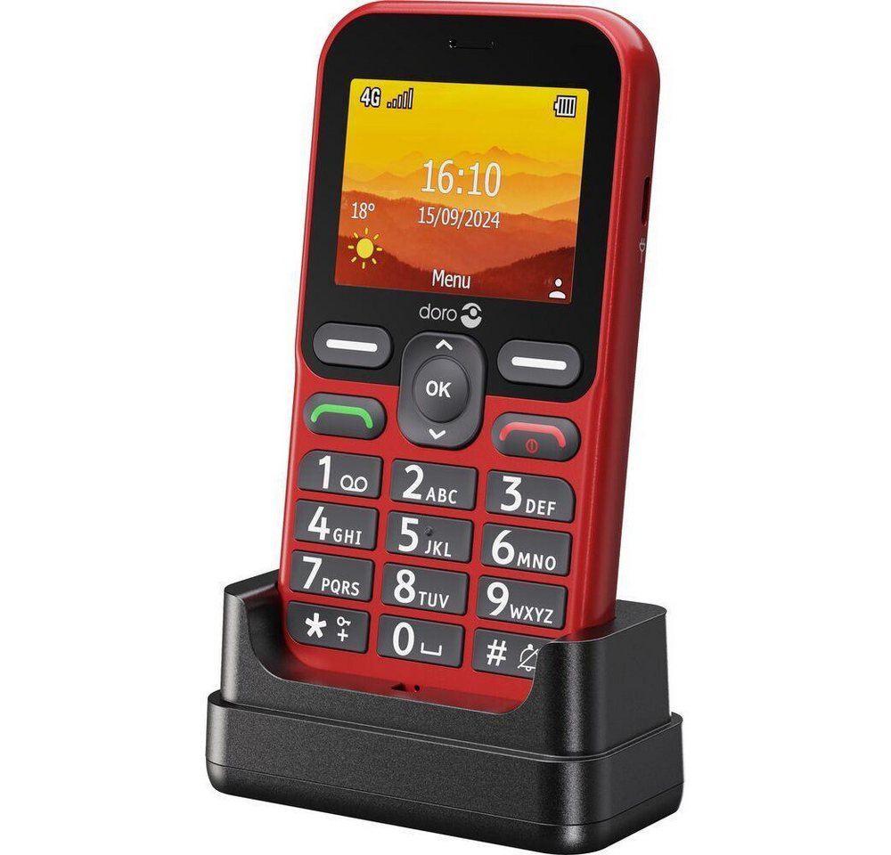 Doro Leva L10 rot Handy Handy Doro Leva L10 rot Handy Handy von Doro