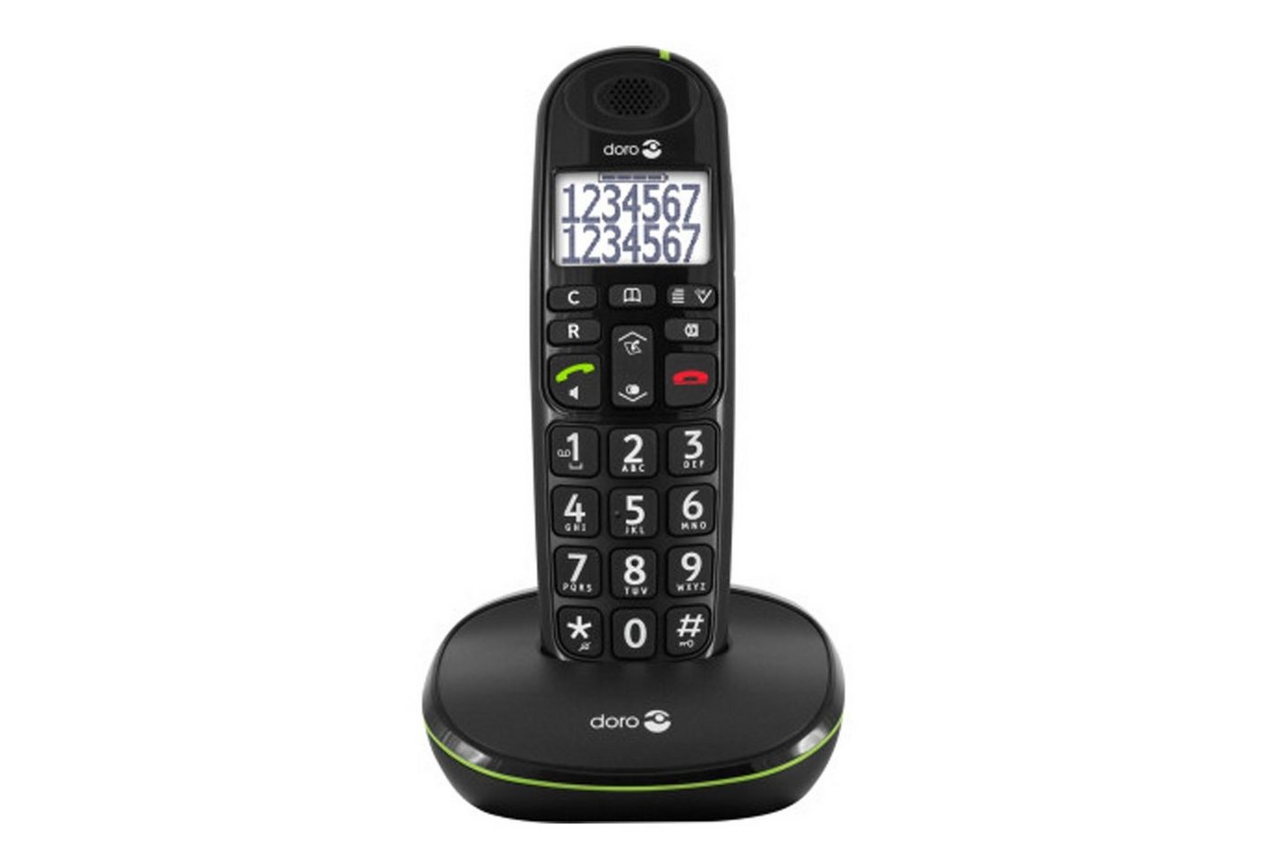 Doro Phone Easy 100, Schnurlostelefon, Hörgerätkompatibel, Schnurloses DECT-Telefon Doro Phone Easy 100, Schnurlostelefon, Hörgerätkompatibel, Schnurloses DECT-Telefon von Doro
