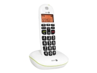 Doro PhoneEasy 100w, DECT-Telefon, Freisprecheinrichtung, 20 Eintragungen, Anrufer-Identifikation, Weiß von Doro