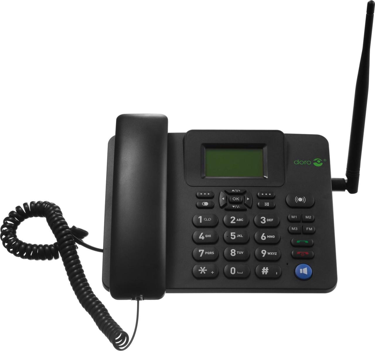 Doro Telefon 4100H schwarz von Doro