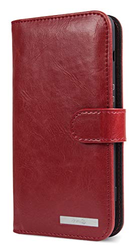Doro Wallet case - Flip-Hülle für Mobiltelefon - Rot, 380236 von Doro