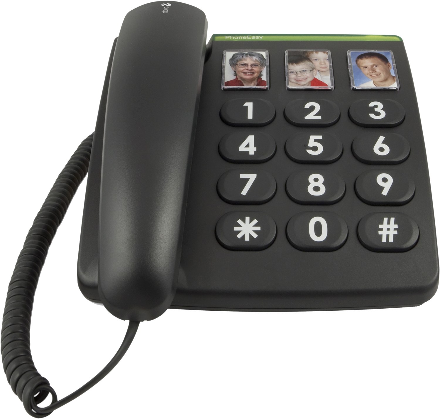 PhoneEasy 331 ph Schnurgebundenes Telefon schwarz PhoneEasy 331 ph Schnurgebundenes Telefon schwarz von Doro