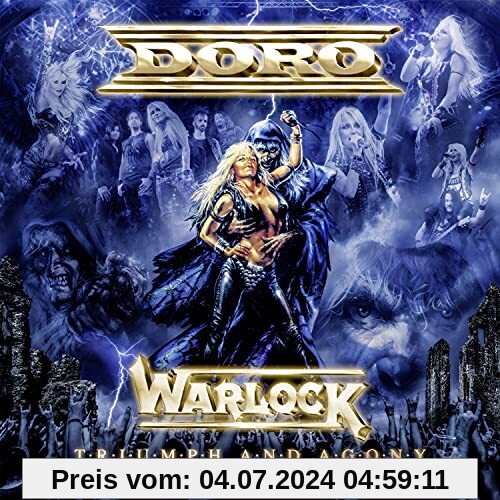 Warlock-Triumph and Agony Live (CD+Blu-Ray) von Doro
