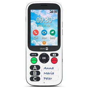 doro 780X Dual-SIM-Handy schwarz von Doro