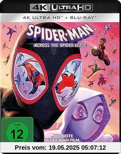 Spider-Man: Across the Spider-Verse (4K Ultra HD) (+Blu-ray) von Dos, Santos Joaquim