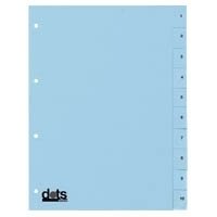 dots 844210-4132-02 Karton-Reg,1-10,10-tlg,vf,blau von Dot's Homestyle Pretzels