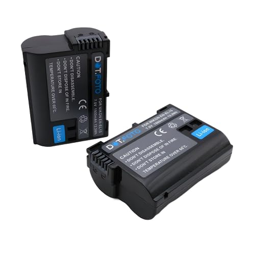 2 x Dot.Foto EN-EL15, EN-EL15b, EN-EL15c Premium 7.0v / 1900mAh Akku für Nikon D850, D7500, Z 6, Z 7, Z 8, Zf 2 x Dot.Foto EN-EL15, EN-EL15b, EN-EL15c Premium 7.0v / 1900mAh Akku für Nikon D850, D7500, Z 6, Z 7, Z 8, Zf von Dot.Foto