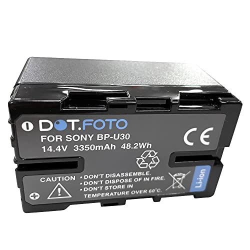 Dot.Foto BP-U30, BP-U35 Premium 48Wh Akku für Sony von Dot.Foto