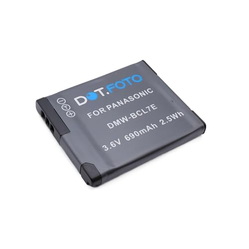 Dot.Foto DMW-BCL7, DMW-BCL7E Premium 3.6v / 690mAh Akku für Panasonic Lumix DMC-F5 DMC-FH10 DMC-FS50 DMC-SZ3 DMC-SZ8 DMC-SZ9 DMC-SZ10 DMC-XS1 DMC-XS3 Dot.Foto DMW-BCL7, DMW-BCL7E Premium 3.6v / 690mAh Akku für Panasonic Lumix DMC-F5 DMC-FH10 DMC-FS50 DMC-SZ3 DMC-SZ8 DMC-SZ9 DMC-SZ10 DMC-XS1 DMC-XS3 von Dot.Foto